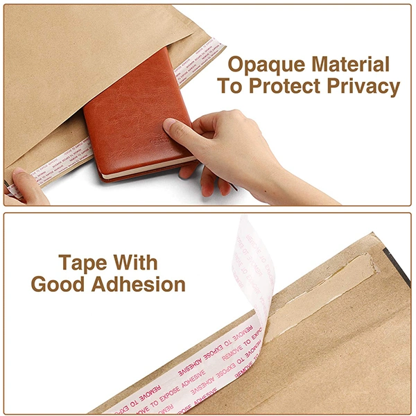 OEM Honeycomb Paper Padded Envelopes 100% Recycled Fibers Cushioning Protected 2